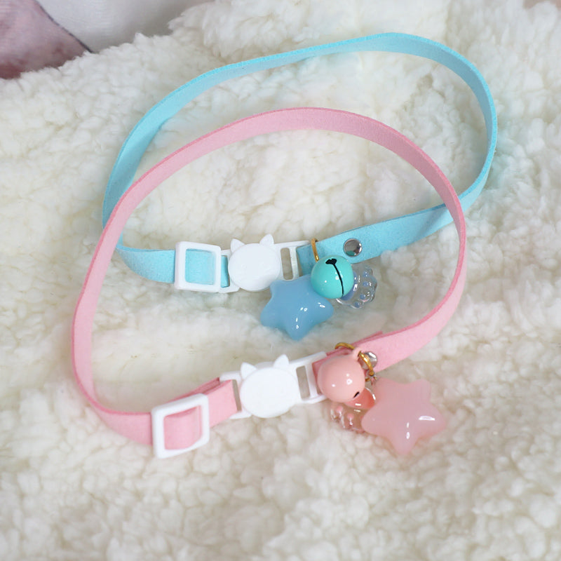 MaoJiang - Decora Kei Bell & Star Choker Necklace necklace maojiang