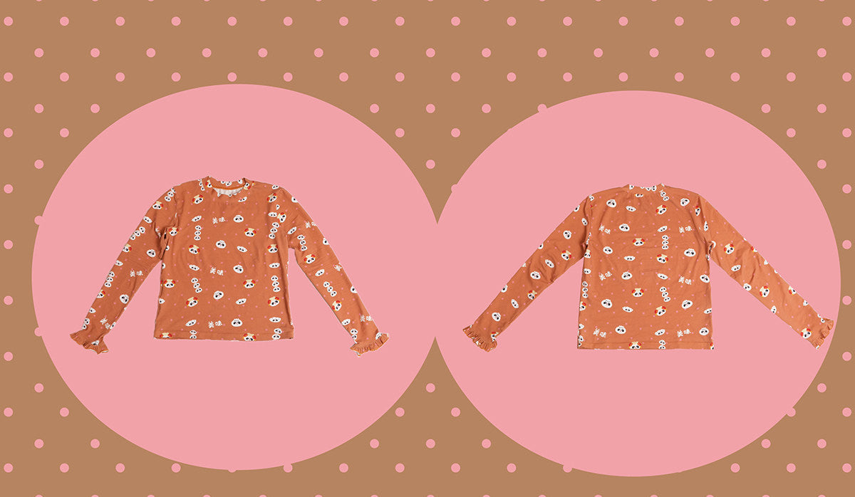 NIKKOU - Cute Japanese-Style Knit Base Layer Top shirt Nikkou home