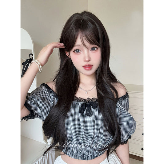 Alice Garden - Black Tea Long Wavy JK Full Wig wig Alice Garden