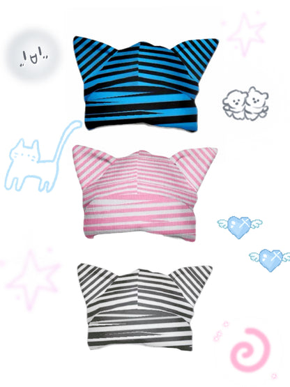 LEERROO - Y2K Punk Cat Ear Fleece Hat hat Leerroo