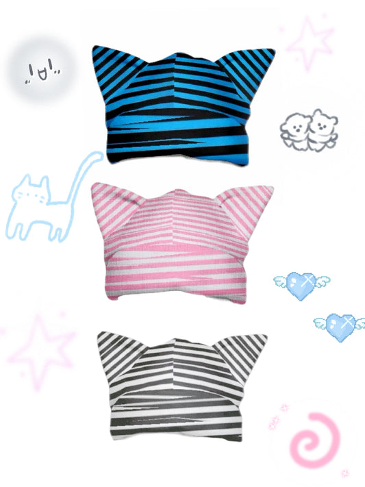 LEERROO - Y2K Punk Cat Ear Fleece Hat hat Leerroo