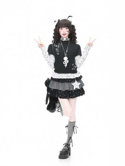 Languid Park - Star Stripe Puff Skirt skirt Languid Park
