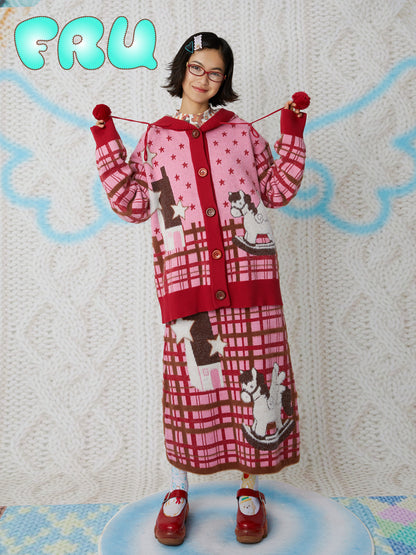 frufru - Kawaii Horse Year Knit Set set frufru