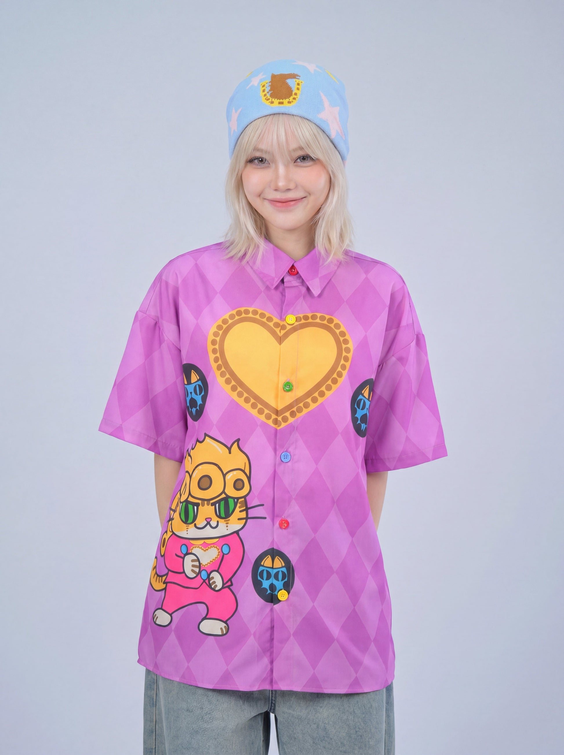 MeowMeow Bug - Pink Anime Cat Shirt shirt MeowMeow Bug