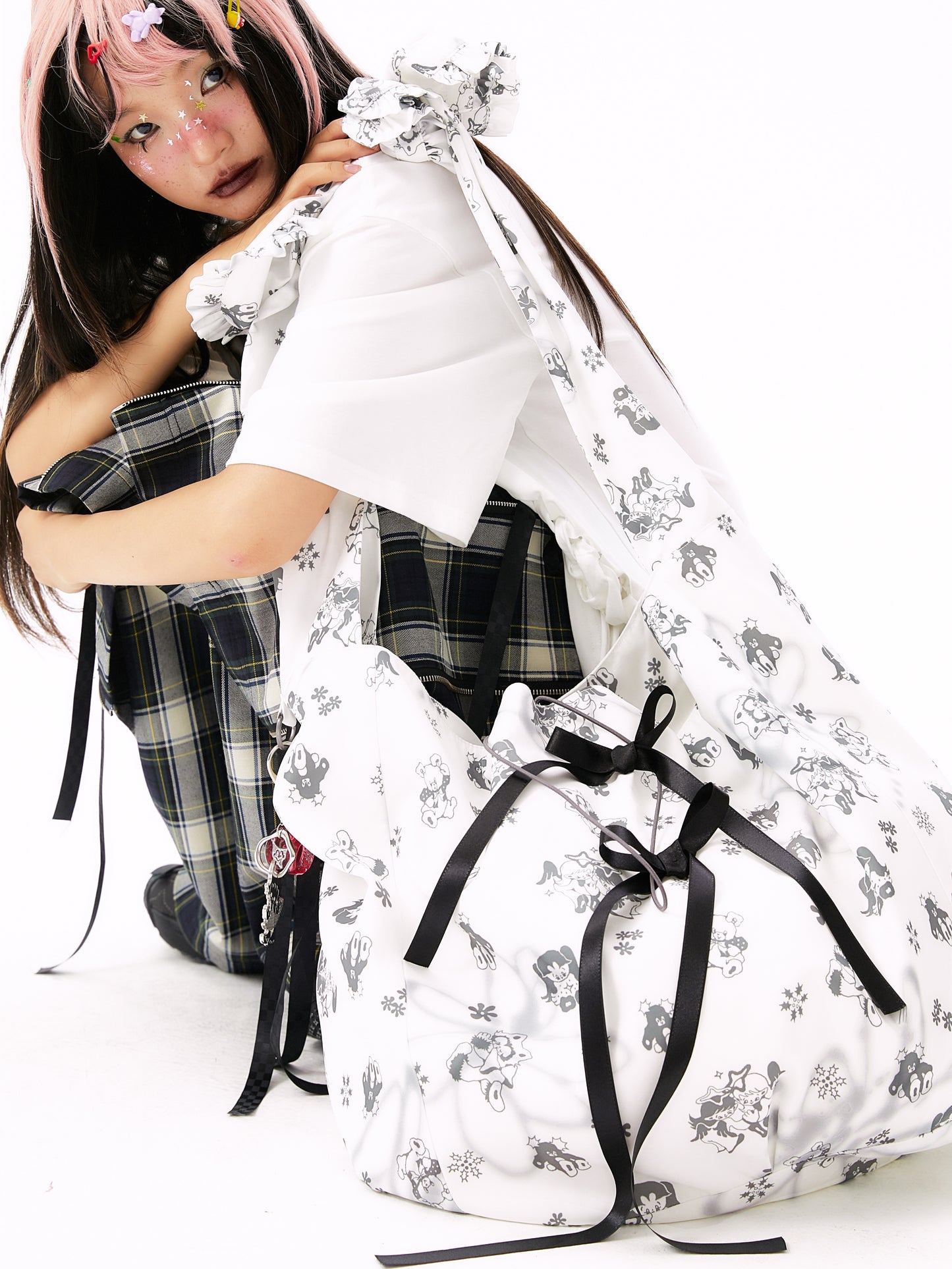 sillysis - Floral Knot Crossbody Bag bag sillysis