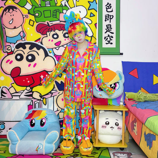 Rainbow Universe RUX - Decora Kei Pajama Set pajama Rainbow Universe RUX