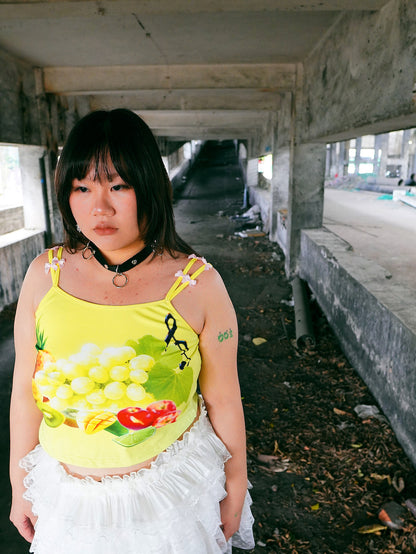 HotNipplesClub - Lemon Tropical Tank Top camisole Hot Nipples Club