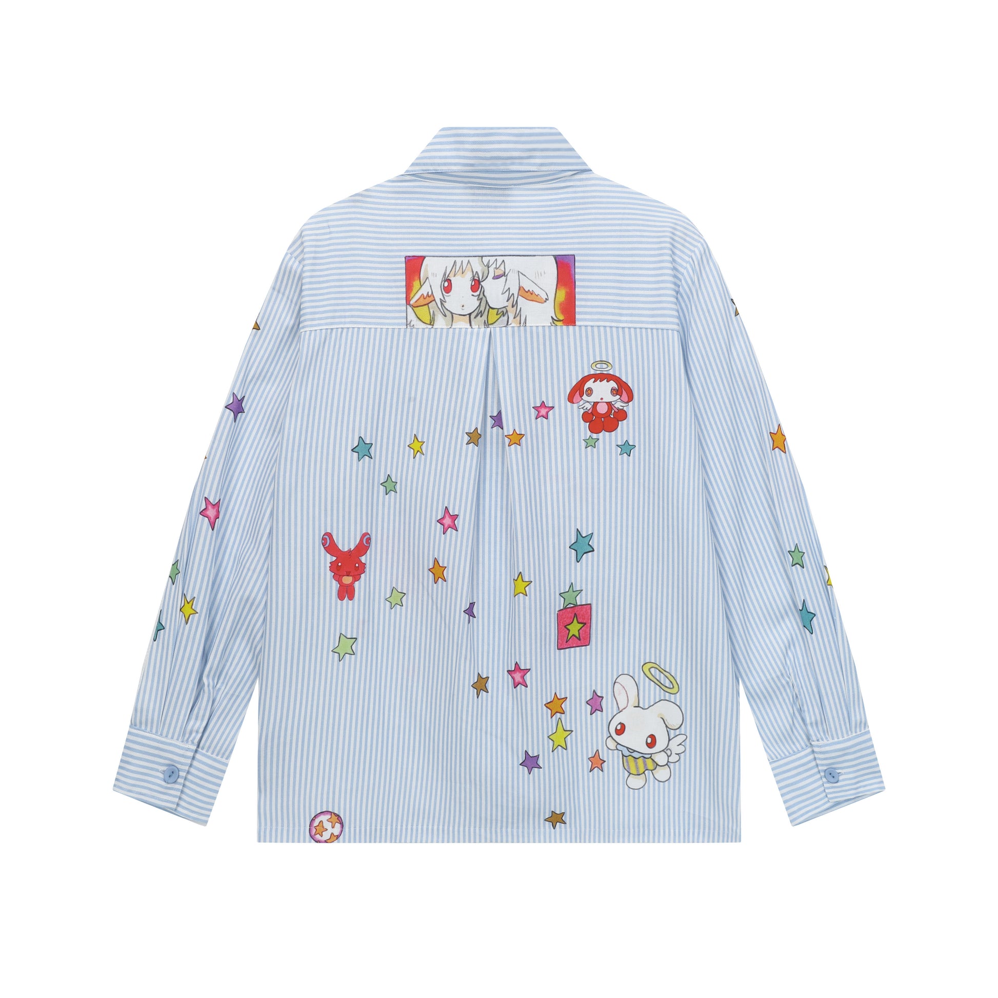 BlackBerry - Harajuku Stripe Shirt shirt BlackBerry