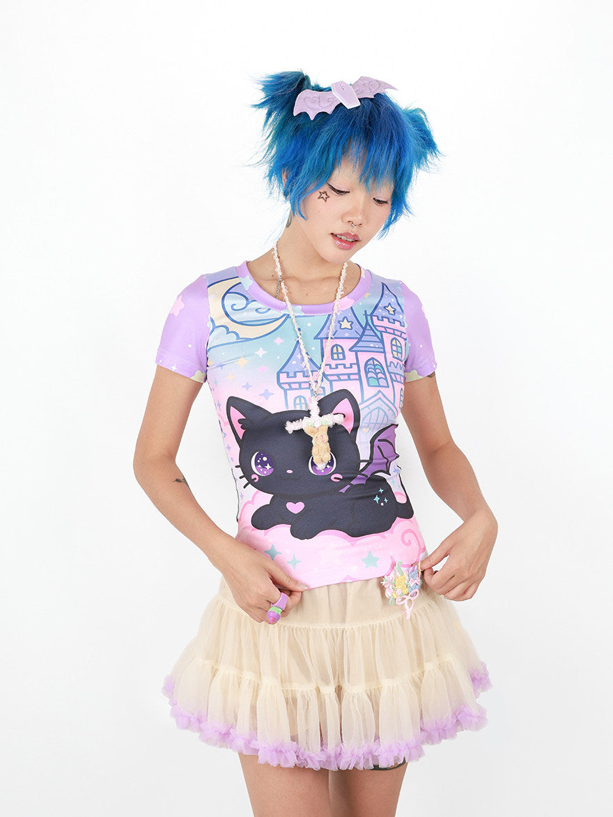 Nihonkids - Pastel Gothic Bubble Skort petticoat NIHON KIDS