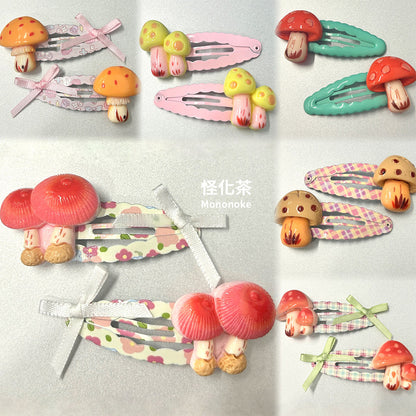 Mononoke - Mushroom Fairy Bow Hair Clip Mononoke