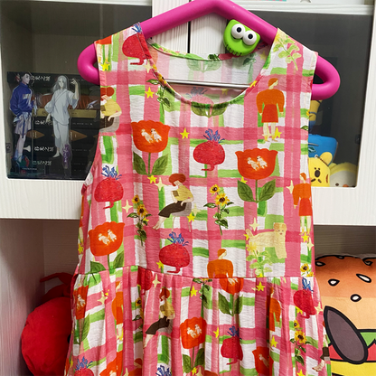 Toothshop - Allover Print Playful Cami Mini Dress dress toothshop