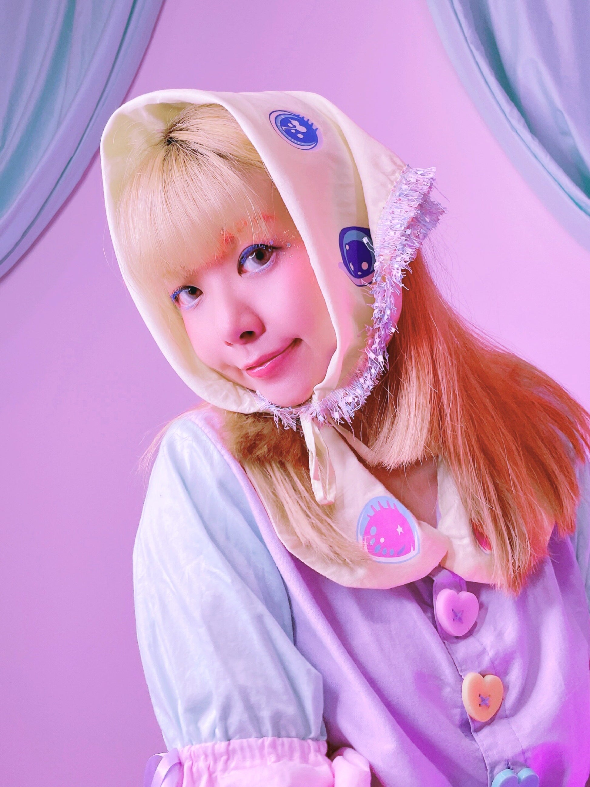 Plastic Candy - Macaron Star Bandana Kerchief Plastic Candy