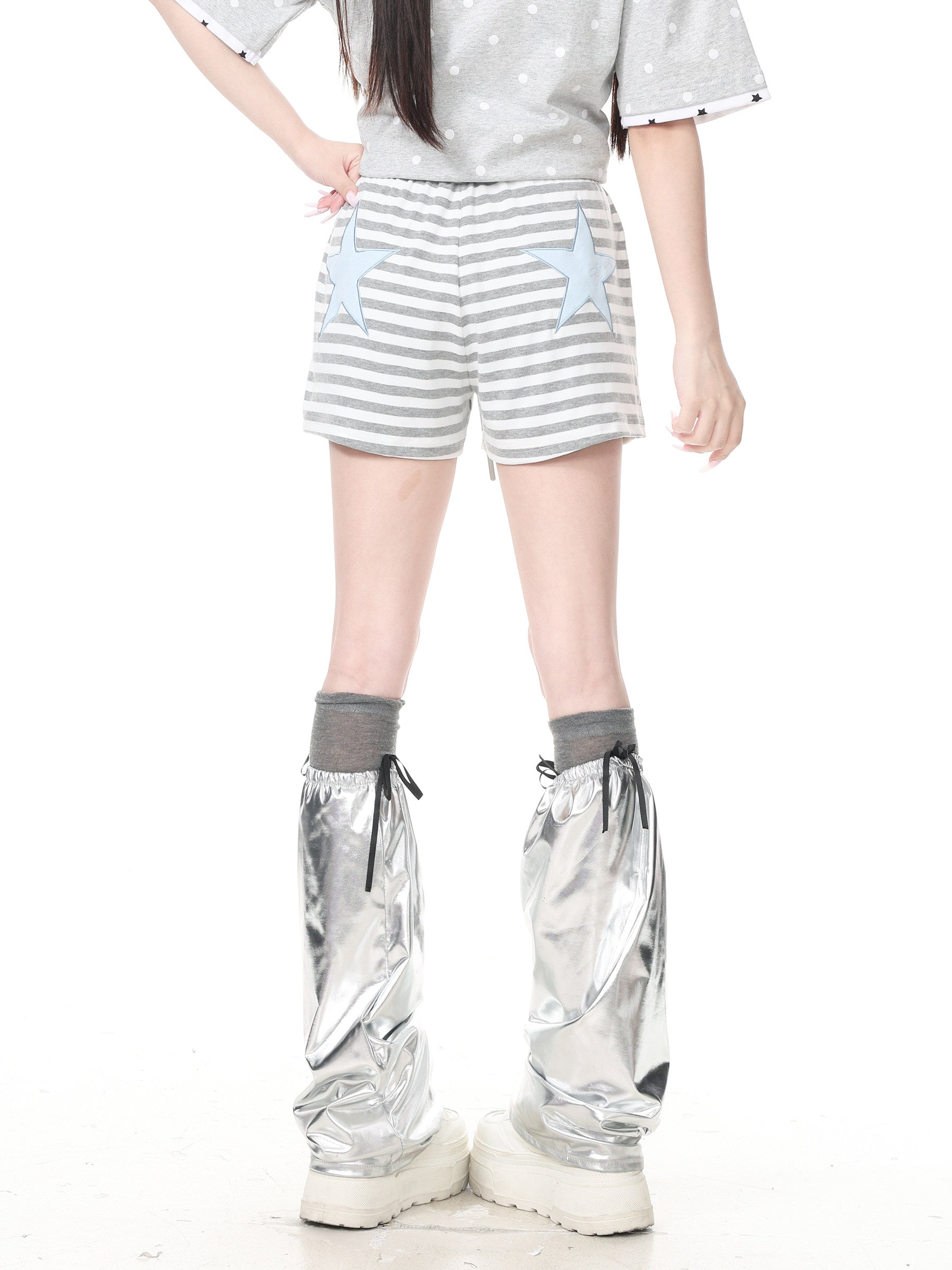 Languid Park - Star Stripe Drawstring Shorts shorts Languid Park