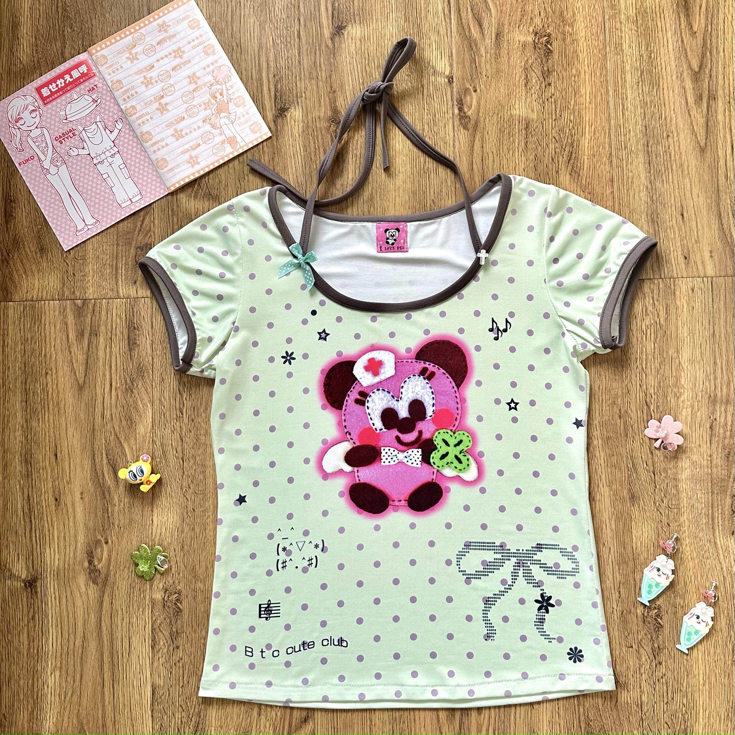 Bodytalk - Lucky Clover Stretch Tee shirt bodytalk