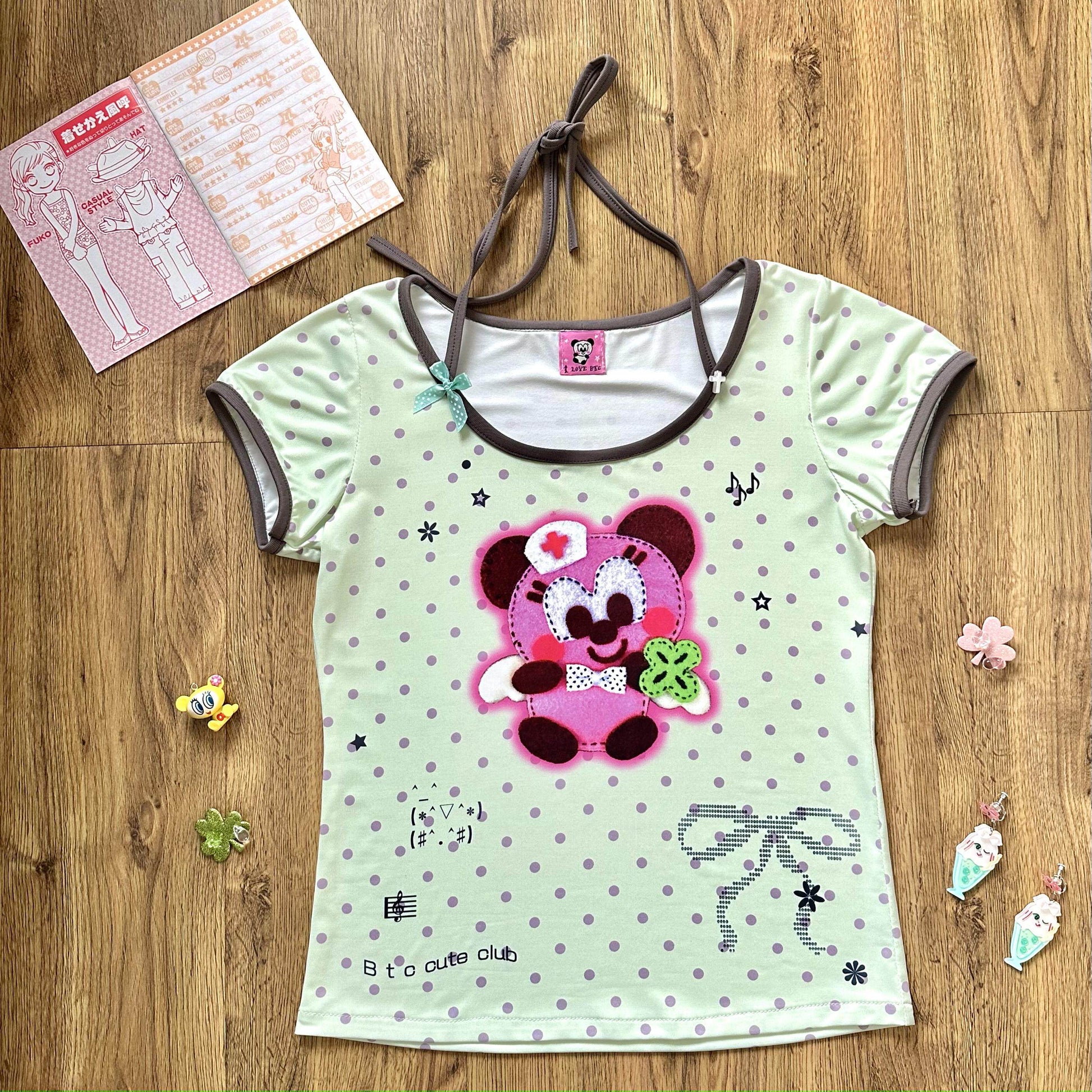 Bodytalk - Lucky Clover Stretch Tee shirt bodytalk