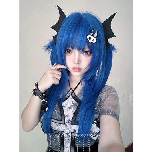 Alice Garden - Ultramarine Layered Long Wig JK Style Matte Straight Hair wig Alice Garden