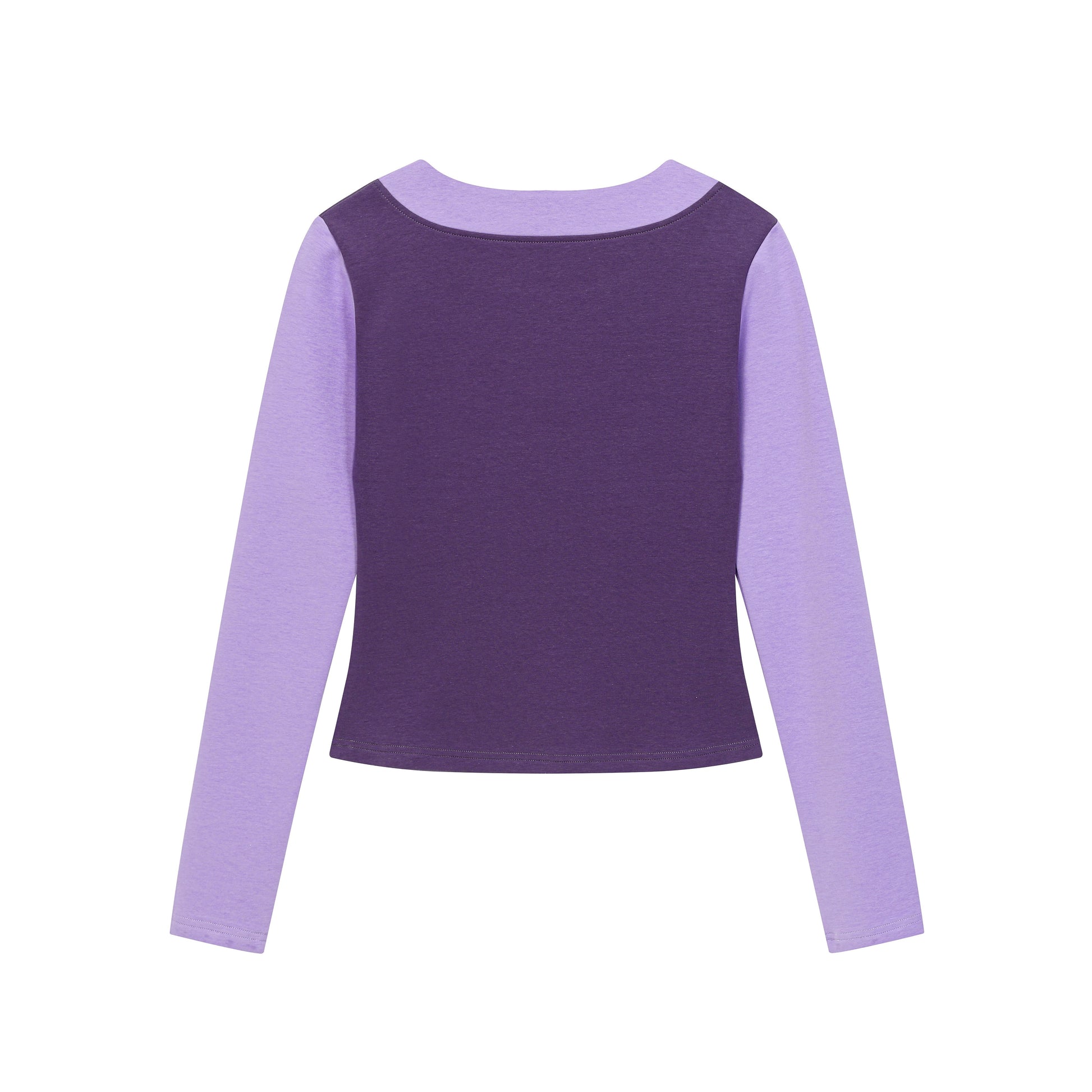 BlackBerry – Purple Patchwork Slim Top shirt BlackBerry