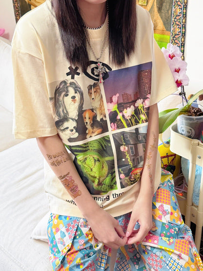 bunnybunnygun - Vintage Graphic T-Shirt tshirt bunnybunnygun