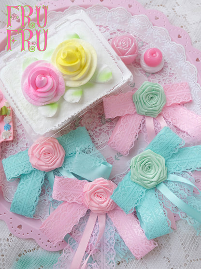 frufru - Vintage Bow Hair Clip Brooch hair clip frufru