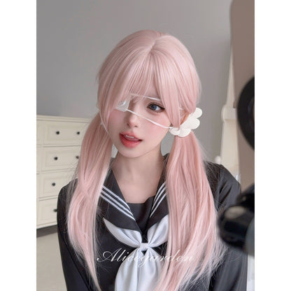 Alice Garden – Strawberry Pink Long Wig wig Alice Garden