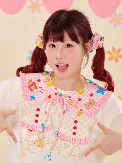 NIKKOU 小衣服花边假领子三款 百搭可爱 collar Nikkou home