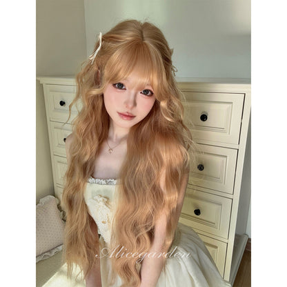 Alice Garden – Tea Blonde Curly Wig wig Alice Garden