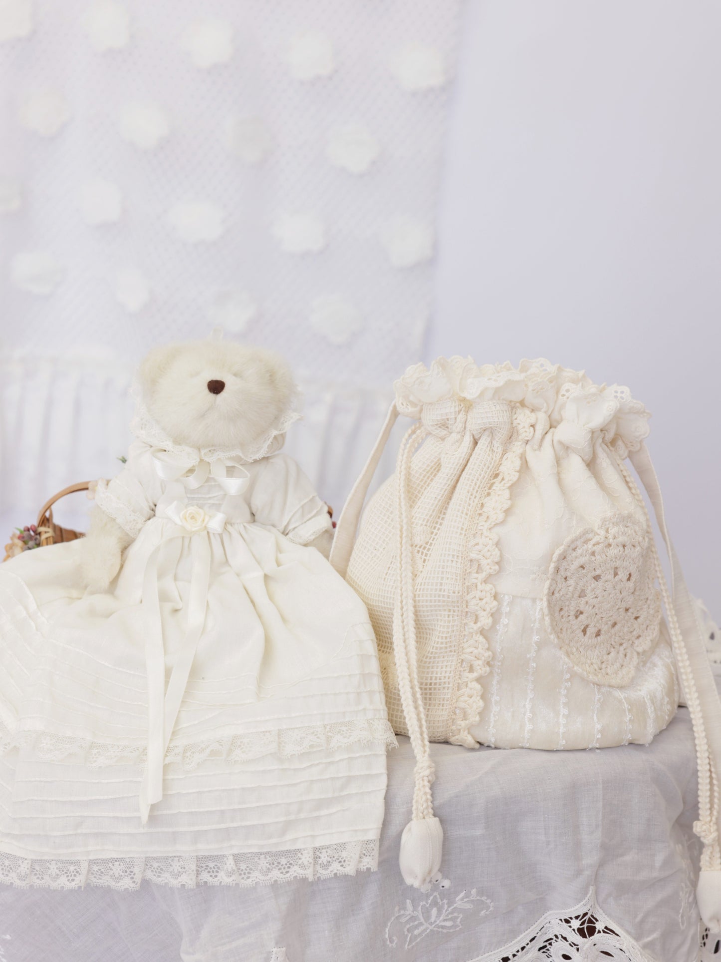 SemenCoicis - Crochet Patchwork Bucket Bag bag SemenCoicis