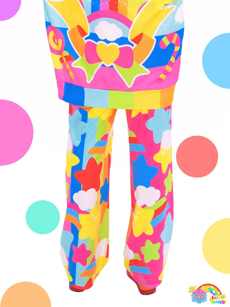 Rainbow Universe RUX - Decora Kei High-Saturation Rainbow Loose Pants pants Rainbow Universe RUX