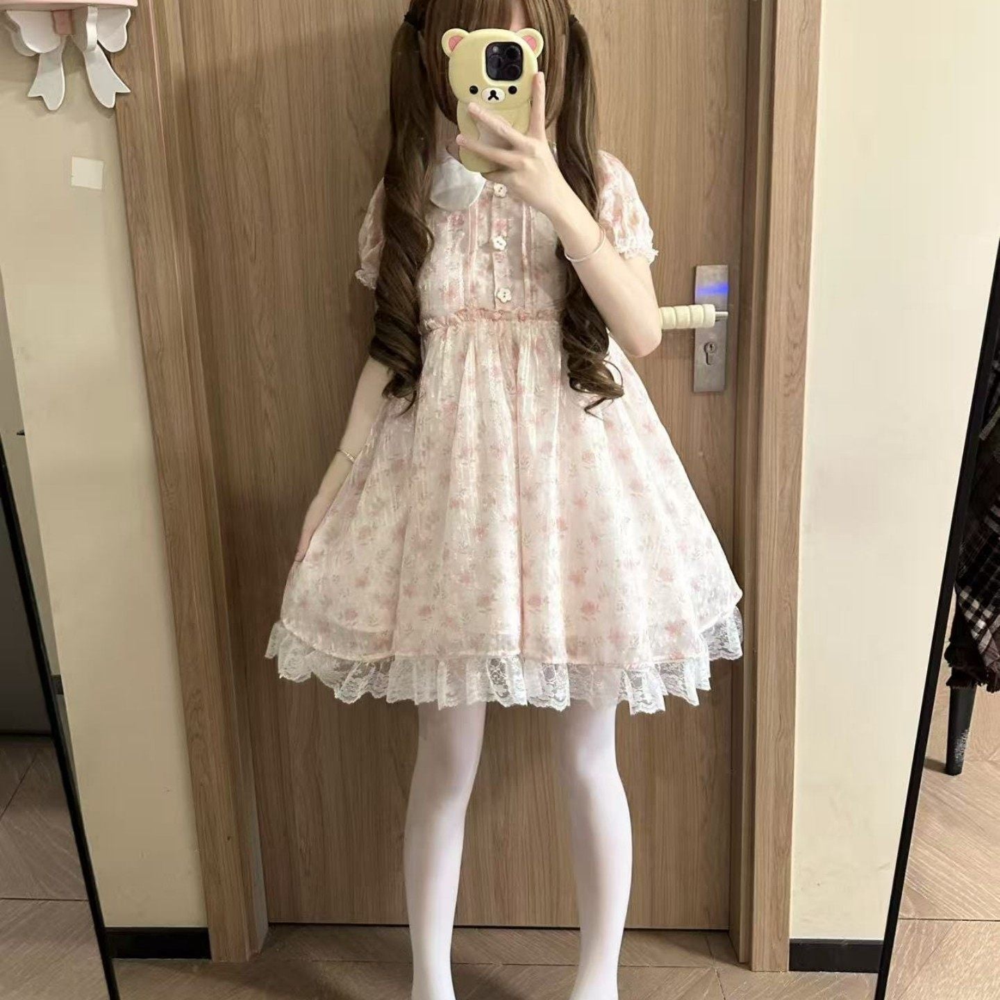 Blurred Bear - Fairy Doll Collar Dress dress Blurred Bear