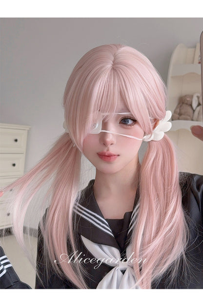 Alice Garden – Strawberry Pink Long Wig wig Alice Garden