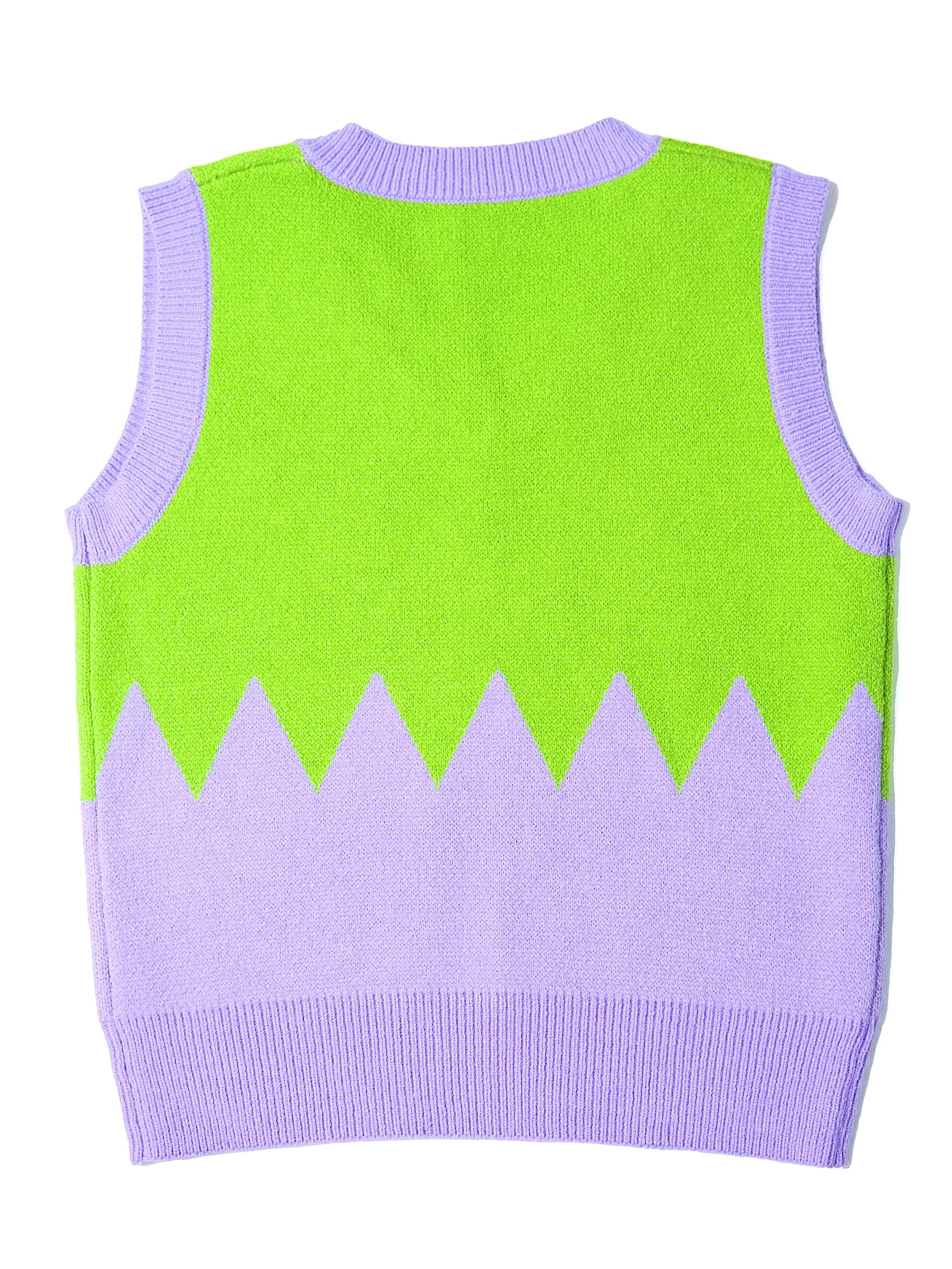 MeowMeow Bug – Decora Kei JOJO Cat Sweater Vest vest MeowMeow Bug