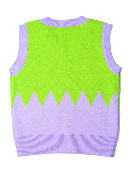 MeowMeow Bug – Decora Kei JOJO Cat Sweater Vest vest MeowMeow Bug