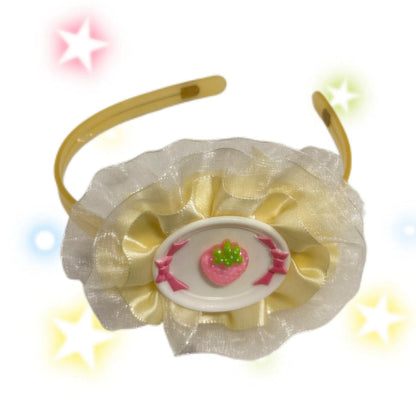 Salty Gummy - Strawberry Ribbon Headband headband Salty Gummy