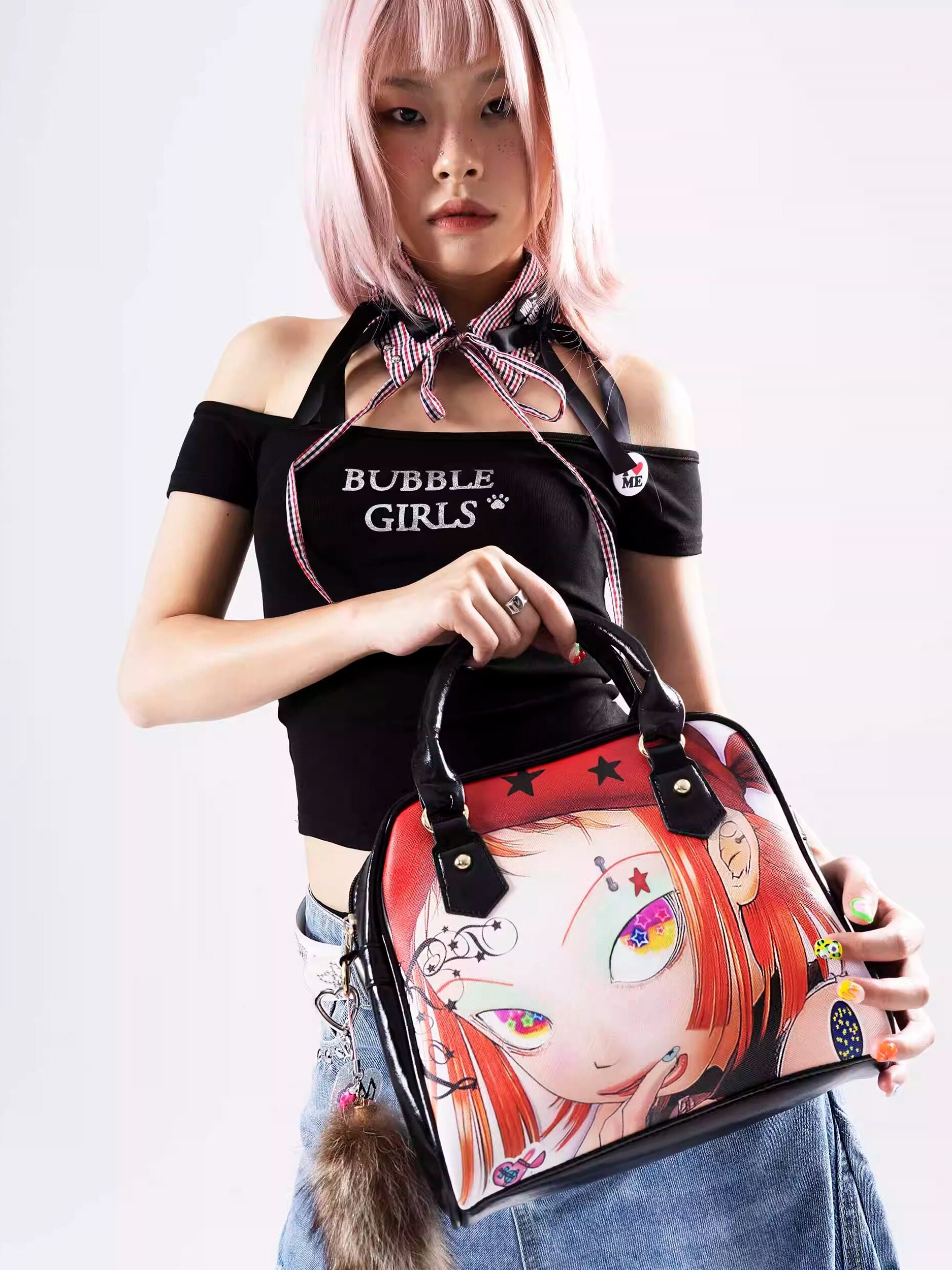 Oogreenapple - PU Doll Itabag Shoulder Bag bag Oogreenapple