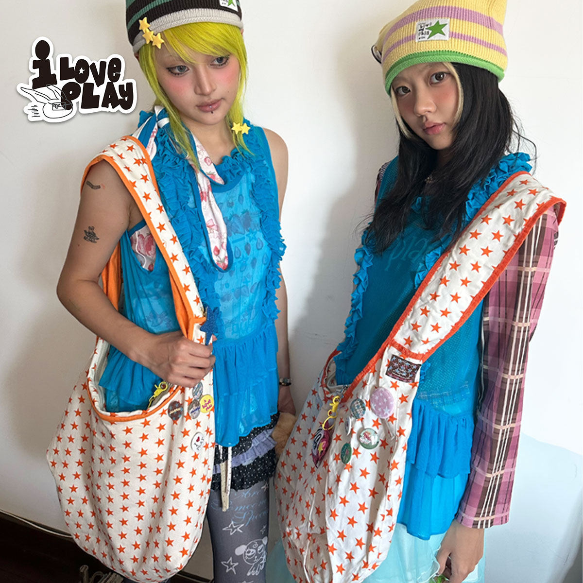 loveplay – Orange Star Crossbody Bag bag loveplay