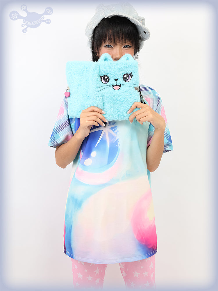 NIHONKIDS - Decora Kei Star Eyed Cartoon Graphic Tee tshirt NIHON KIDS