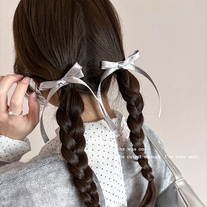 Bow Ribbon Hair Clip hair clip none