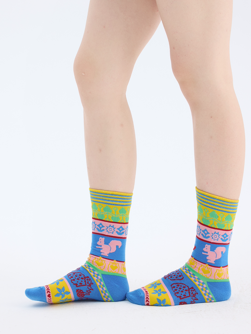 tntntutu - Decora Kei Colorful Geometric Socks sock tntntutu
