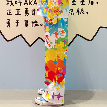 Rainbow Universe RUX - Rainbow Decora Jacket Pants Set set Rainbow Universe RUX