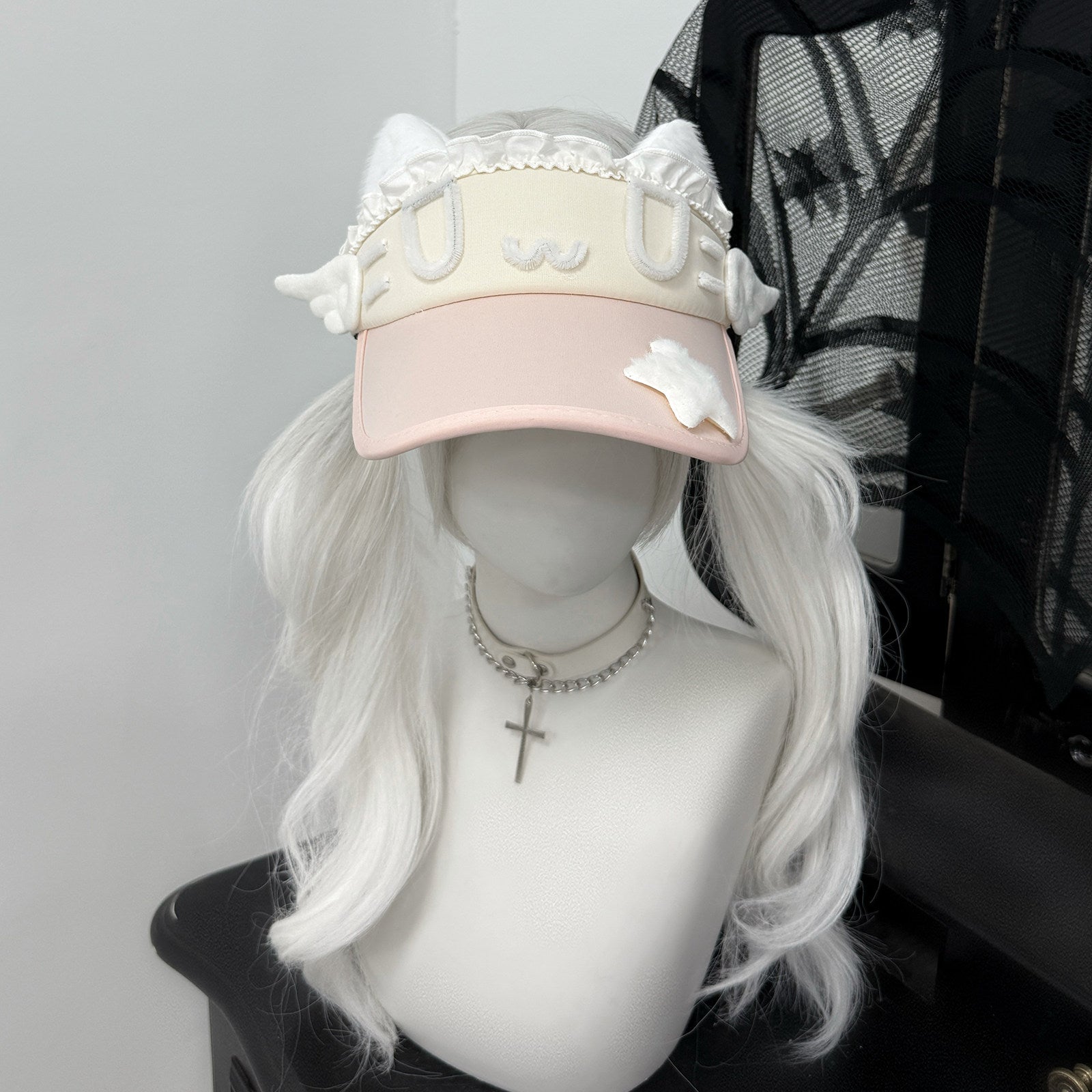 1Gangster Inn - Cat Ear Japanese Sun Visor Hat hat 1GASTERINN