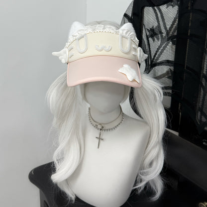 1Gangster Inn - Cat Ear Japanese Sun Visor Hat hat 1GASTERINN