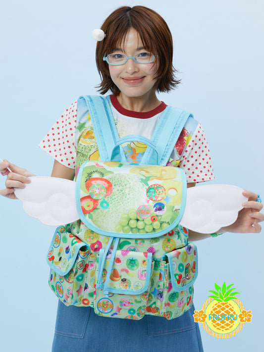 frufru - Kawaii Fruit Wing Backpack bag frufru