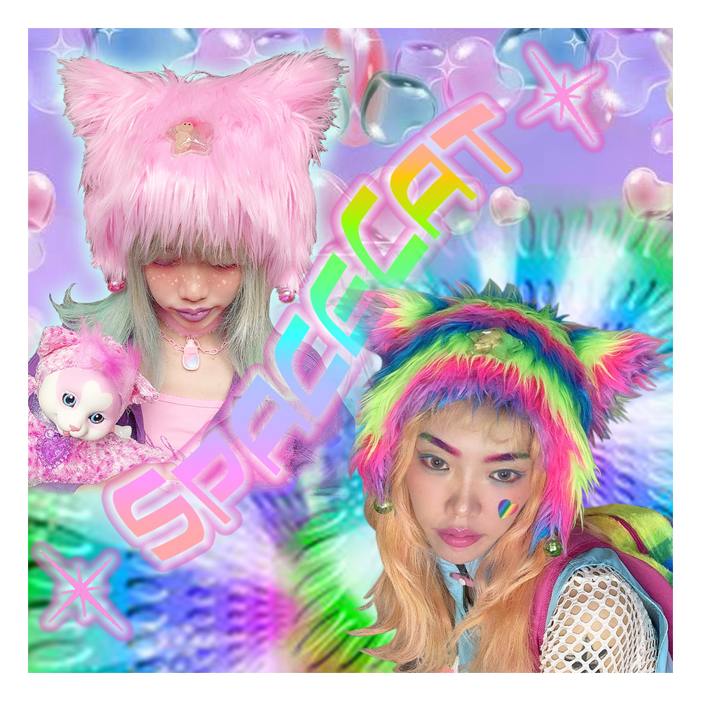 NIHONKIDS - Decora Rainbow Beast Ear Hat hat NIHON KIDS