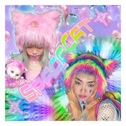 NIHONKIDS - Decora Rainbow Beast Ear Hat hat NIHON KIDS