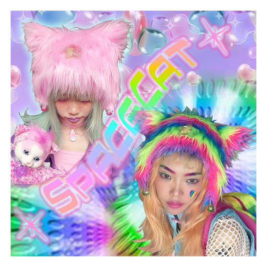 NIHONKIDS - Decora Rainbow Beast Ear Hat hat NIHON KIDS