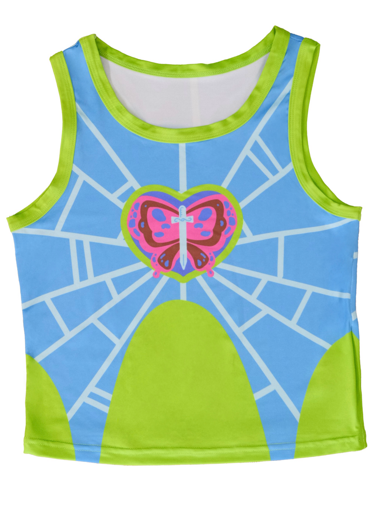 MeowMeow Bug - Kawaii Slim Fit Jolyne Cujoh Tank Top JoJo Style camisole MeowMeow Bug