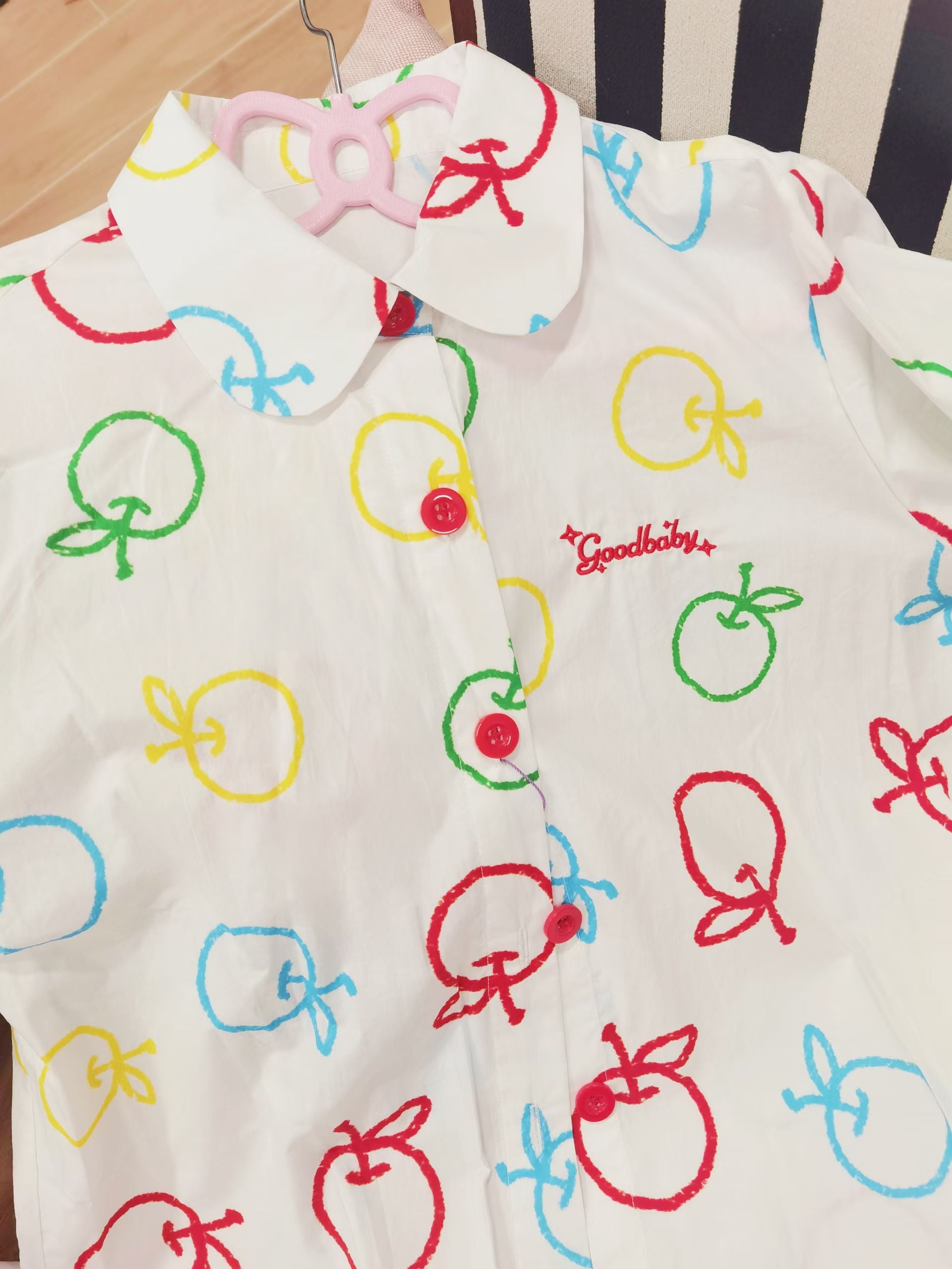 goodbaby - Original Printed Cotton Short Sleeve Shirt shirt goodbaby S