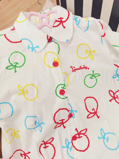 goodbaby - Original Printed Cotton Short Sleeve Shirt shirt goodbaby S