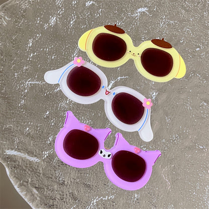 Sanrio Cute Glasses Style Hair Clips Set hair clip candy