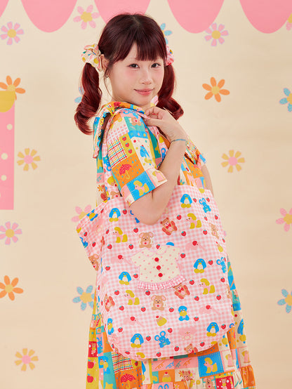 NIKKOU - Colorful Kawaii Shoulder Tote Bag bag Nikkou home